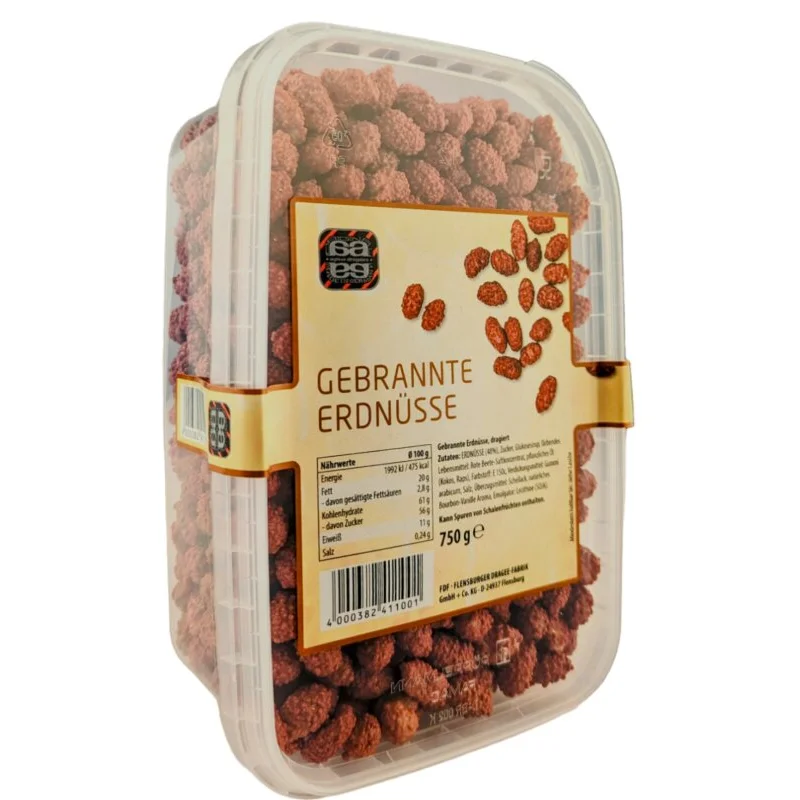Agilus Dragees Gebrande Pinda's 750g