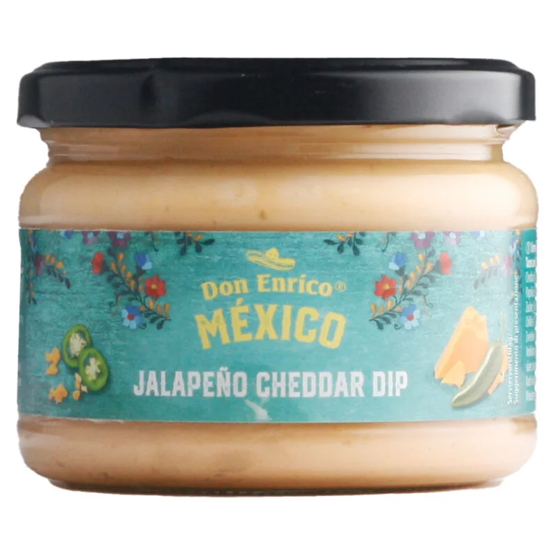 Don Enrico Jalapeno Cheddar Dip 250g