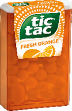 tic tac fresh orange 1er 18g