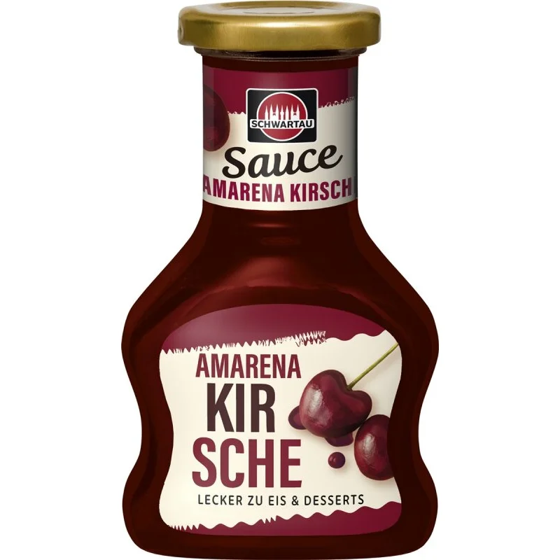 Schwartau Dessertsaus Amarena Kers 125ml