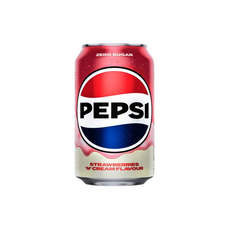 Pepsi Strawberries & Cream Zero Sugar