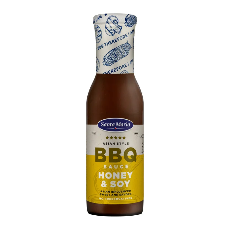 Santa Maria Asian Style BBQ Sauce Honey & Soy 350g