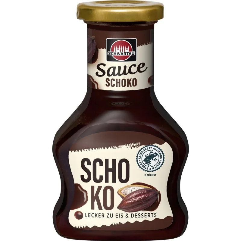 Schwartau Dessertsaus Chocolade 125ml
