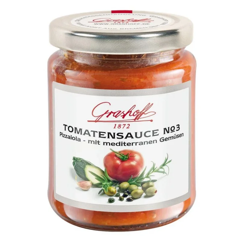 Grashoff Tomatensaus No 3 Pizzaiola 200ml