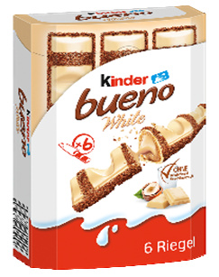 Kinder Bueno White 6er