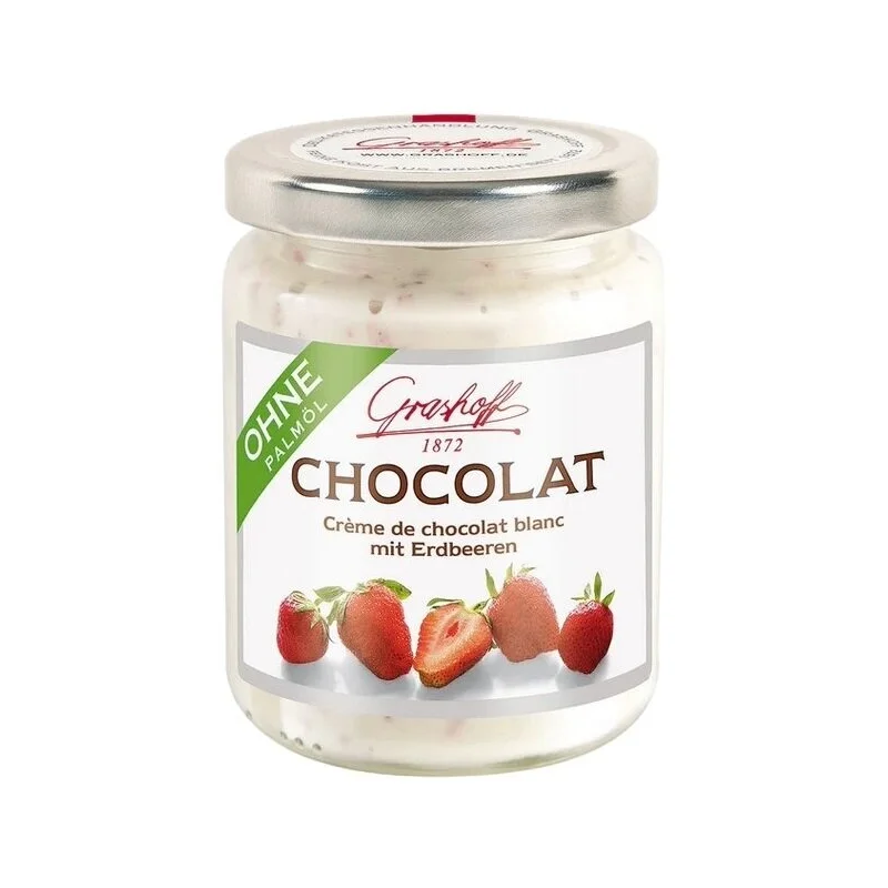 Grashoff Witte Chocolade met Aardbeien