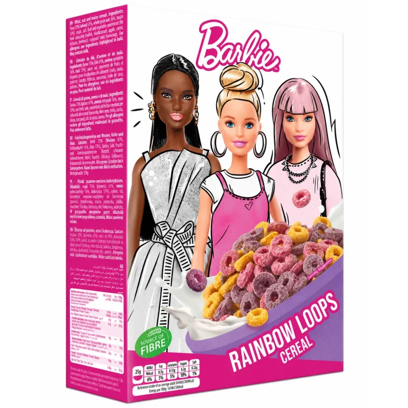 Barbie Rainbow Loops Cereal