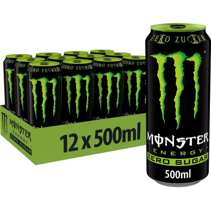 Monster Energy Zero Sugar Green