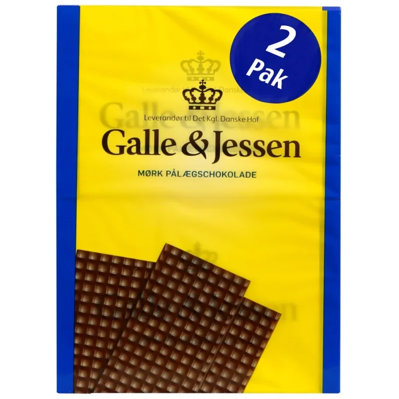 Galle & Jessen Plakchocolade Puur