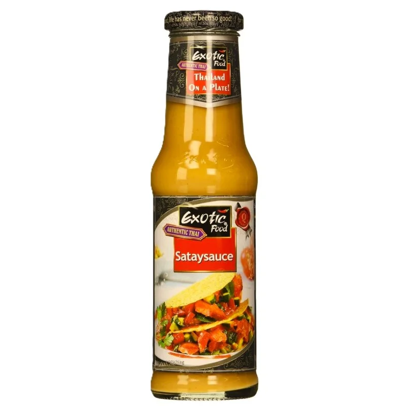 Exotic Food Satay Saus 250ml - Authentic Thai