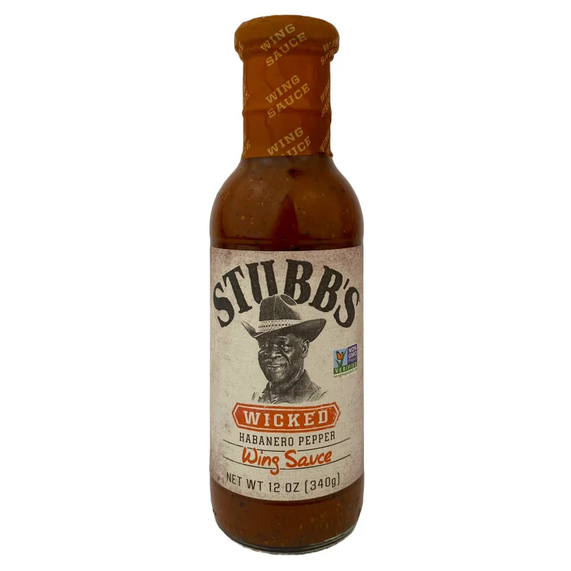 Stubb's Wicked Habanero Pepper Wing Sauce 330ml