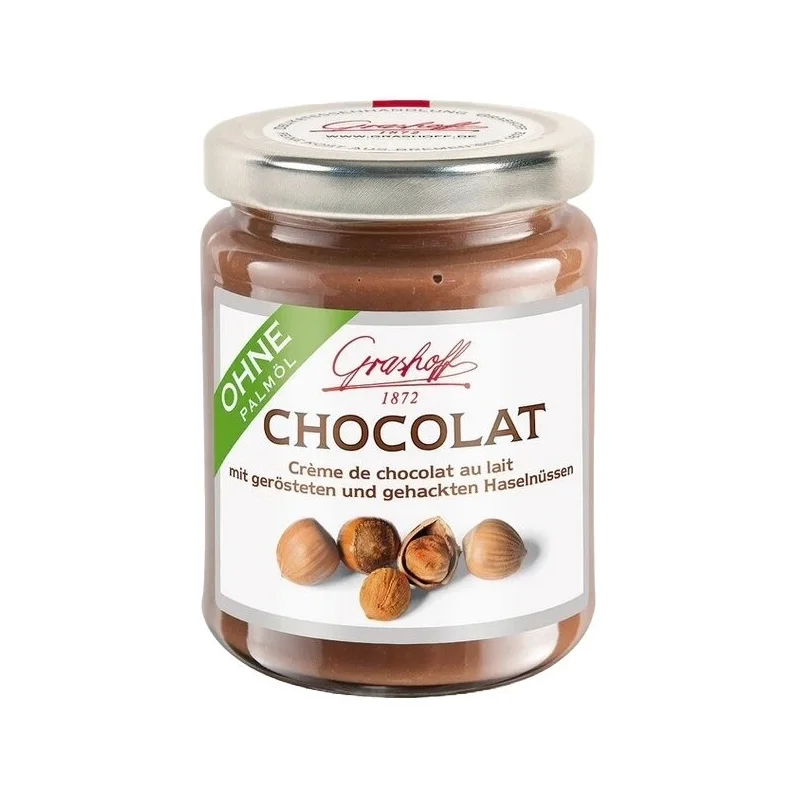 Grashoff Melkchocolade met Geroosterde Hazelnoten