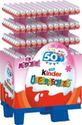 Kinder Überraschungs-Ei Mädchen Display
