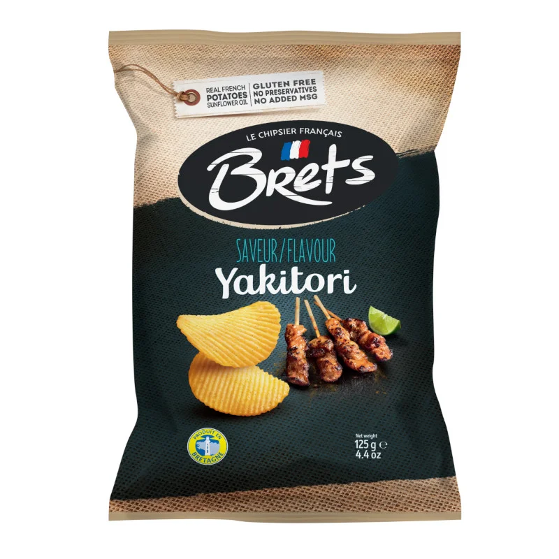 Brets Chips Yakitori 10 x 125g
