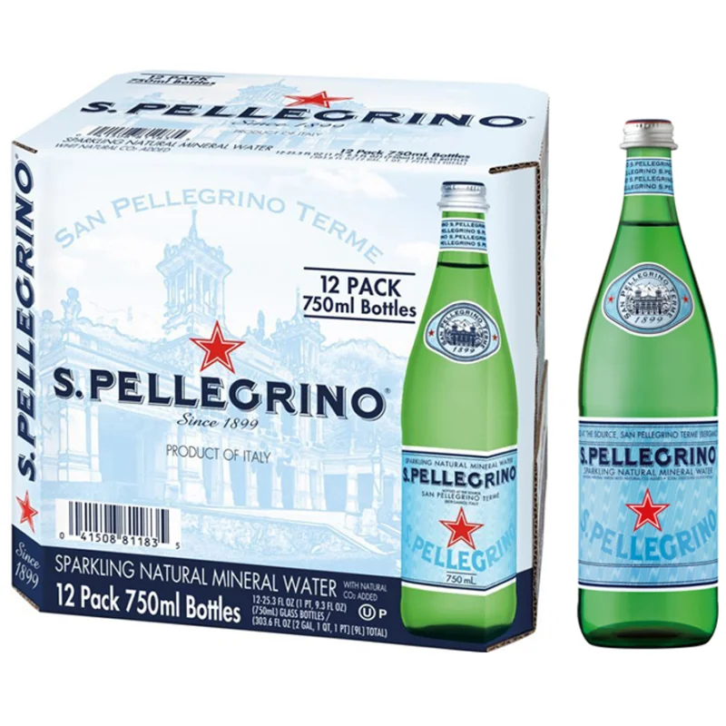 San Pellegrino Glas 0,75L